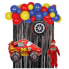 Set De Globos Decorativo Cars Cumpleaños