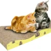 rascador de gato Rascador Para Gatos Gato De Cartón Corrugado Uñas