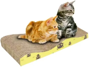 Rascador Para Gatos Gato De Cartón Corrugado Uñas