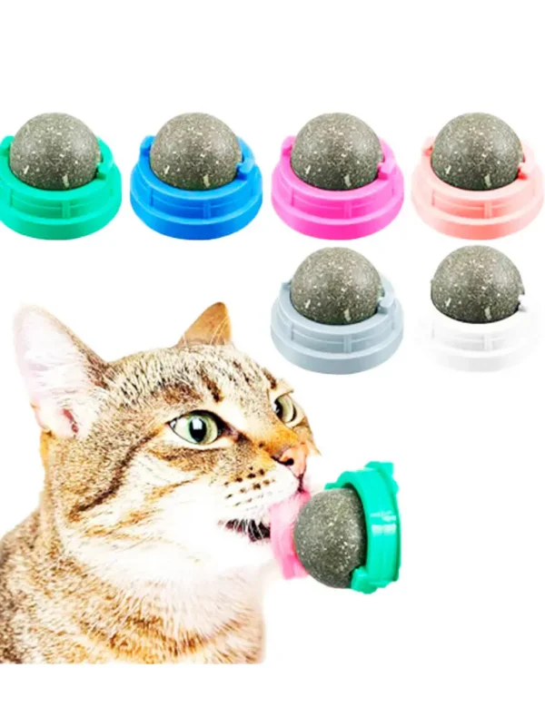 Bola Hierba Gatera Catnip Gatos Antiestrés