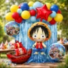 Set De Globos  Decorativo One Piece Cumpleaños