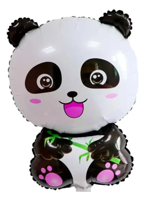 Set De Globos Decorativo Oso Panda Cumpleaños