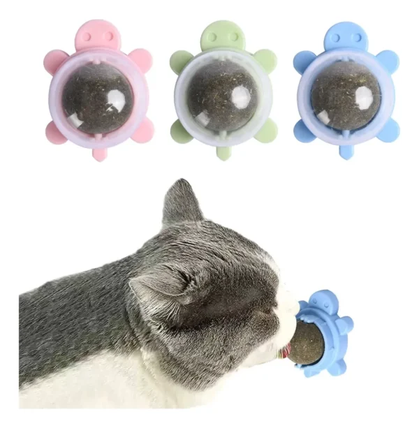 Bola Hierba Gatera Catnip Gatos Antiestrés