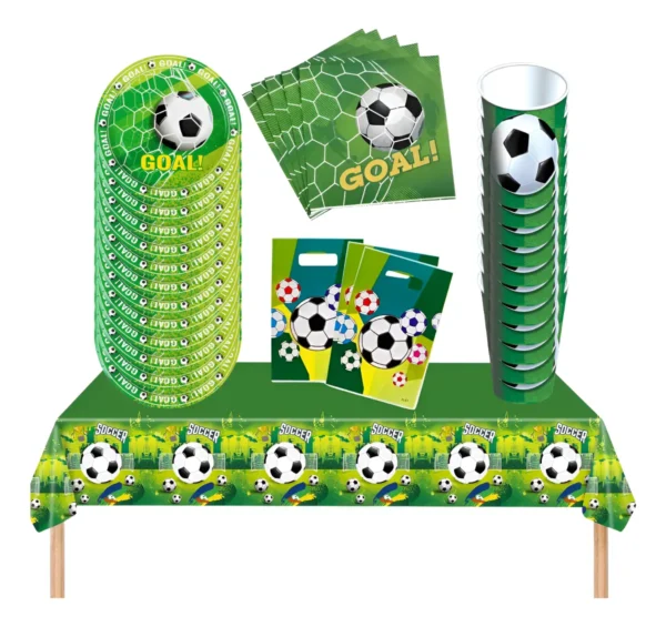 Cotillón Decorativo de  Futbol Cumpleaños