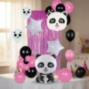 Set De Globos Decorativo Oso Panda Cumpleaños