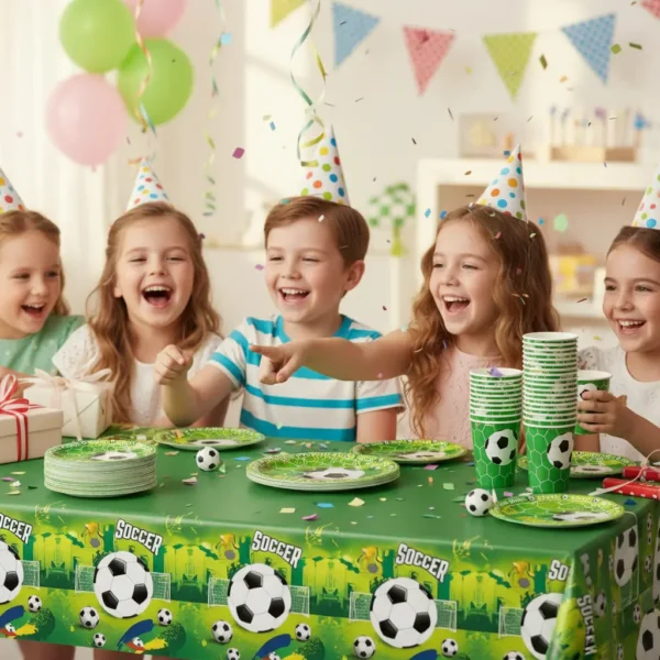 Cotillón Decorativo de  Futbol Cumpleaños