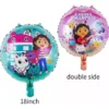Set De Globos Decorativo Gaby Casa De Muñeca Cumpleaños