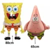 Set De Globos Decorativo Bob Esponja Cumpleaños