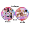 Set de Globos Decorativo Roblox Niña Cumpleaños