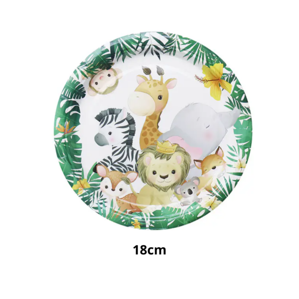 Kit Cotillón Decorativo Cumpleaños De Safari