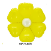 Pack de Globo metálico margarita color macarrón amarillo