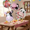 Pack De Globos La Granja De Zenon Decorativo Cumpleaños