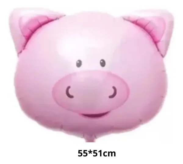 Pack De Globos La Granja De Zenon Decorativo Cumpleaños