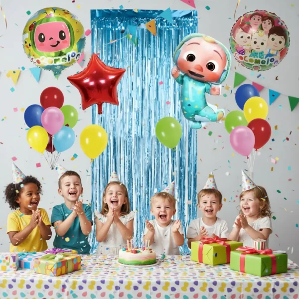 Set Decorativo globo de Cocomelón Cumpleaños