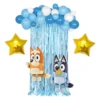 Set de Globos Decorativo   Bluey  y Bingo Cumpleaños