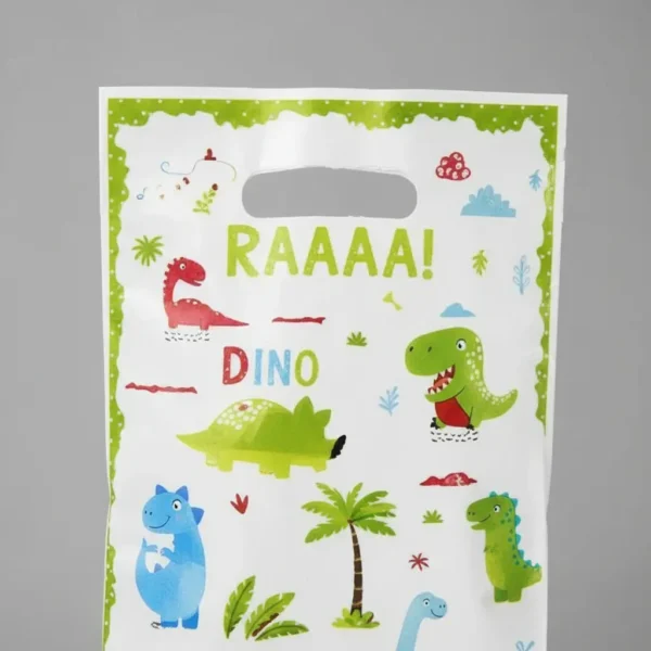 Bolsitas Y Mantel Dinosaurio Cumpleaños