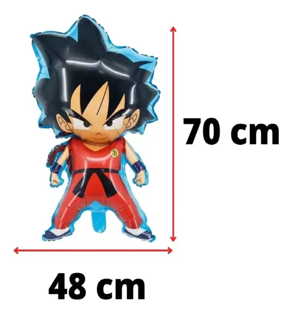 Set De Globos Decorativo Dragon Ball Z Cumpleaños