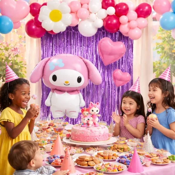 Se De Globos Descorativo De Melody Flor Para Tu Fiesta