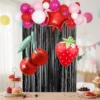 Set De Globos Decorativos Cerezas Y Frutilla Cumpleaños
