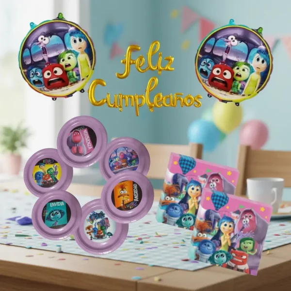 Pack Cotillon De Globos Intesamente Cumpleaños