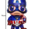 Set De Globos Capitan America Cumpleaños