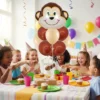 Set 11 Globos Animales Mono