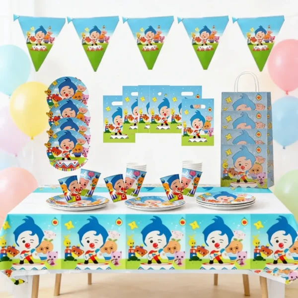 Cotillón Payaso Plim Plim 10 Niños Cumpleaños