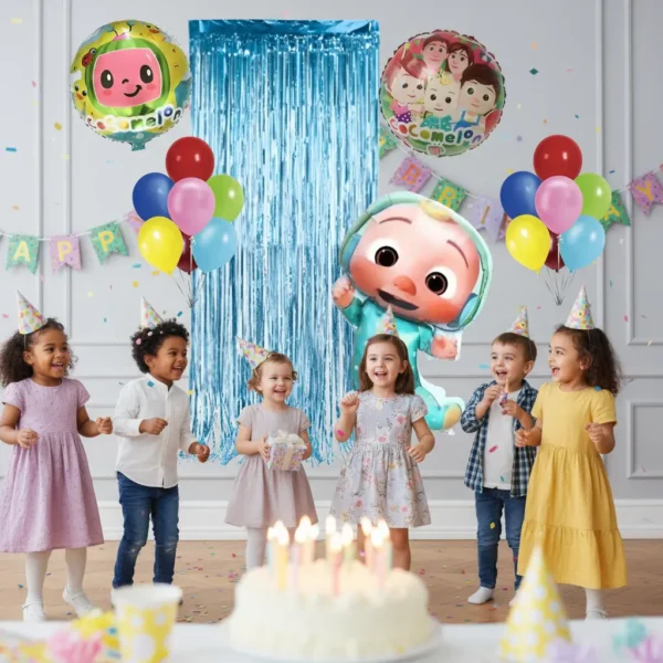 Set Decorativo globo de Cocomelón Cumpleaños