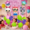 Set De Globos Decorativo Lol  Cumpleaños