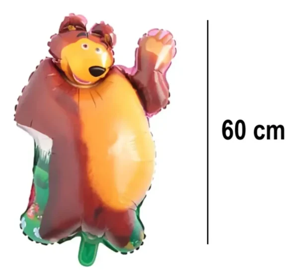 Set De Globos Masha Y El Oso  Cumpleaños