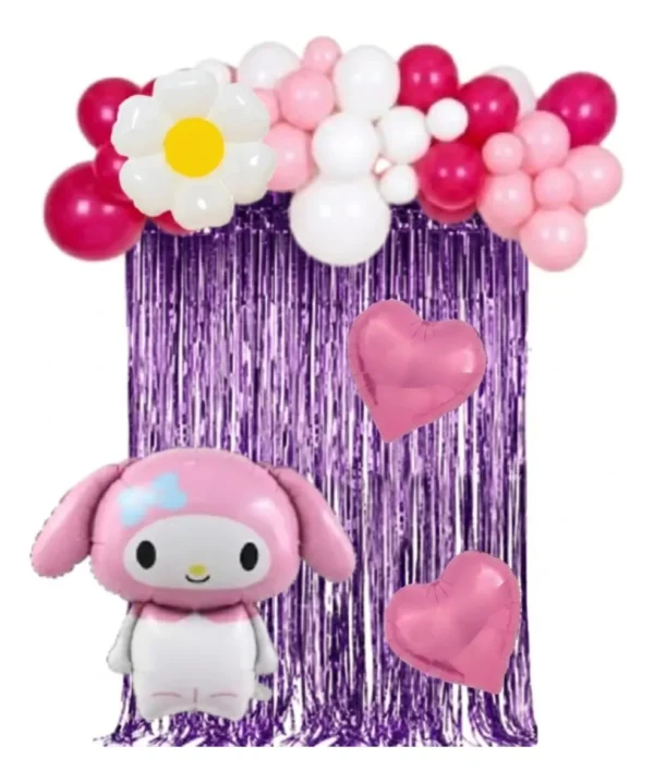 Se De Globos Descorativo De Melody Flor Para Tu Fiesta