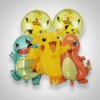 Pack De Globos Pokemon Decorativo Cumpleaños
