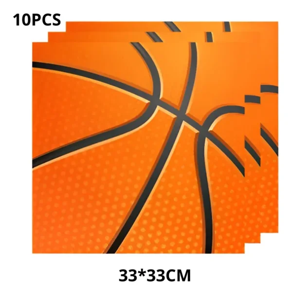 Pack De Cotillón Decorativo Basketball Cumpleaños