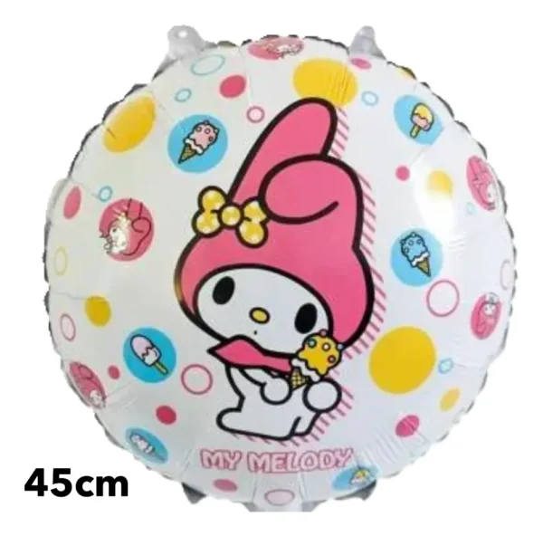 Set Decorativo Globos Melody Fiesta Lazo