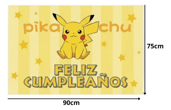 Pack Para Tu Cumpleaños Telon + Un Globo Figura Foil