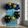 Set Decorativo Globos De Chimuelo Cumpleaños Azul