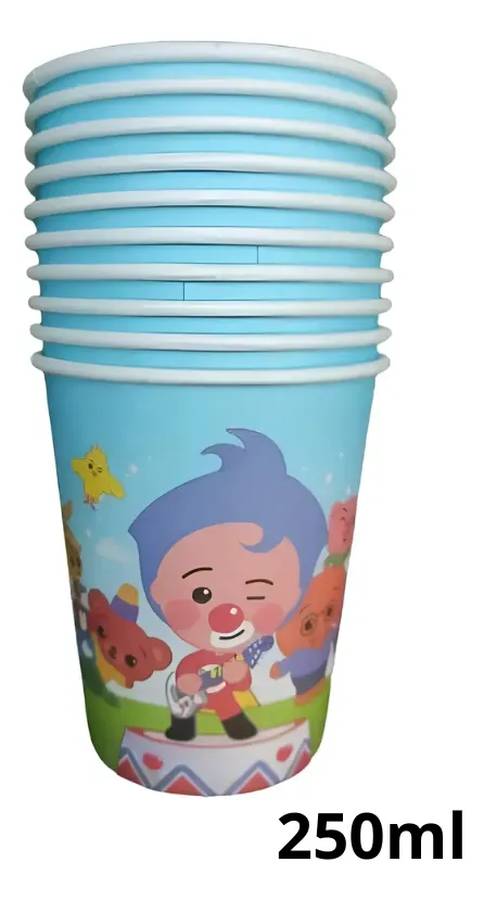 Cotillón Payaso Plim Plim 10 Niños Cumpleaños