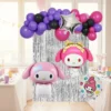 Set Decorativo Globos Melody Fiesta Lazo