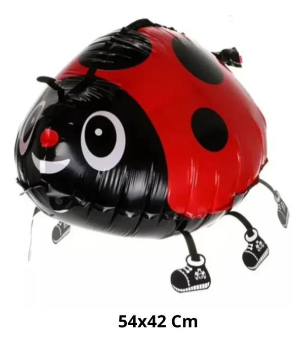 Pack De 4 Globos Abeja Y Marisquita Cumpleaños