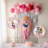 Set Globos Decorativo De Sailor Moom Cumpleaños