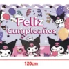 Fondo Telón Decorativo Kuromi Para Cumpleaños