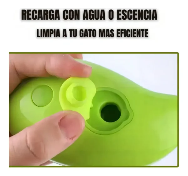 Cepillo De Vapor Eléctrico 3 En 1 Para Masaje, Peinado Mascotas