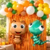 Set Decorativo Globos Hormiga Y Lagartija Cumpleaños