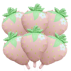 PACK DE GLOBOS FOIL FRUTILLA ROSA
