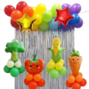 Set Globos Decorativo De Verduras Cumpleaños