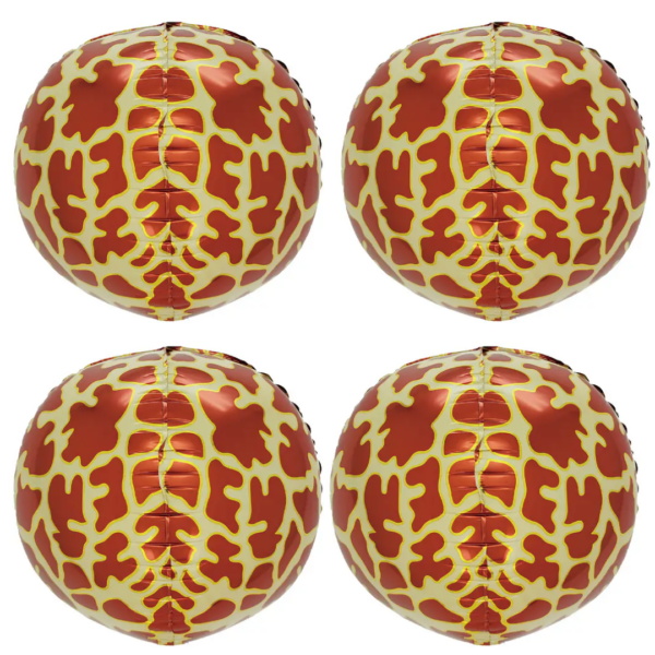 PACK DE GLOBOS JIRAFA 4D PARA DECORAR TU FIESTA