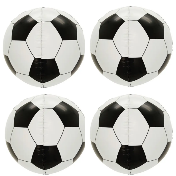 PACK DE GLOBOS FUTBOL 4D PARA DECORAR TU FIESTA