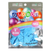 Paquete de Globos de látex celeste mate