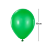 Paquete de Globos de látex verde oscuro mate