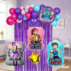 Set Globos Decorativo Guerreras K Pop Cumpleaños